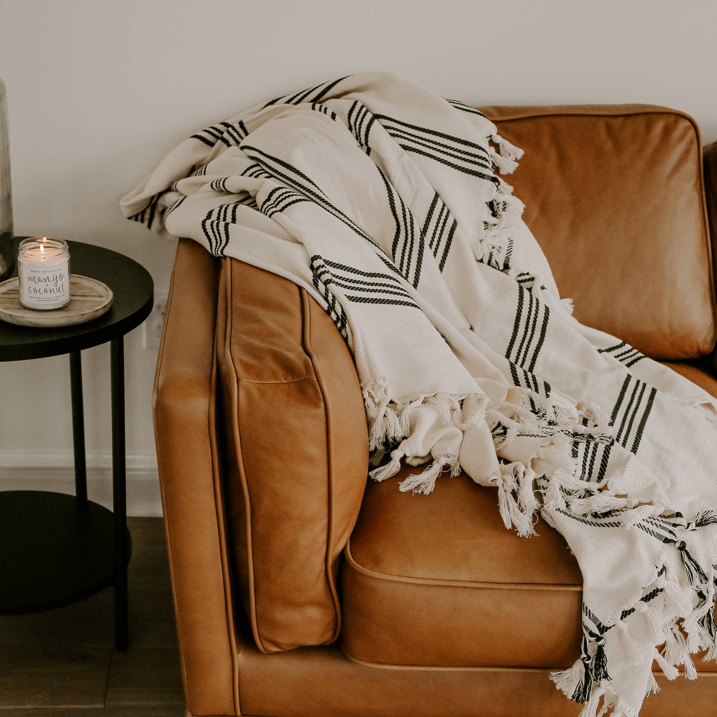Henley Turkish Cotton Throw Blanket