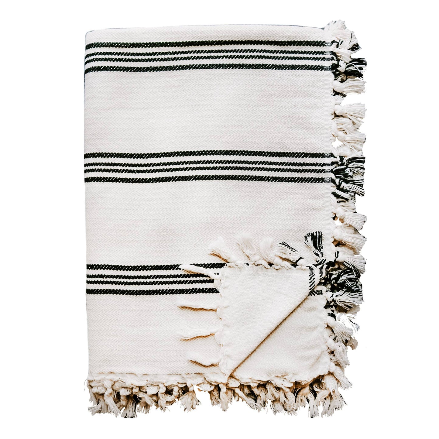 Henley Turkish Cotton Throw Blanket