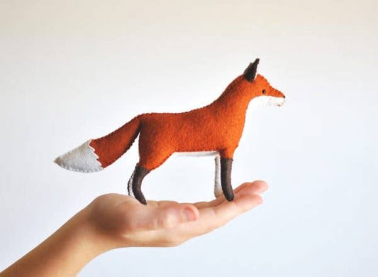 DIY Felt Fox Sewing Kit