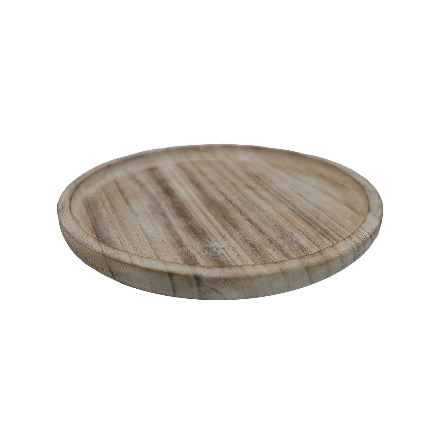Rustic Wood Tray | Round