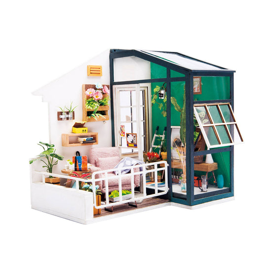 DIY Miniature House Kit: Balcony