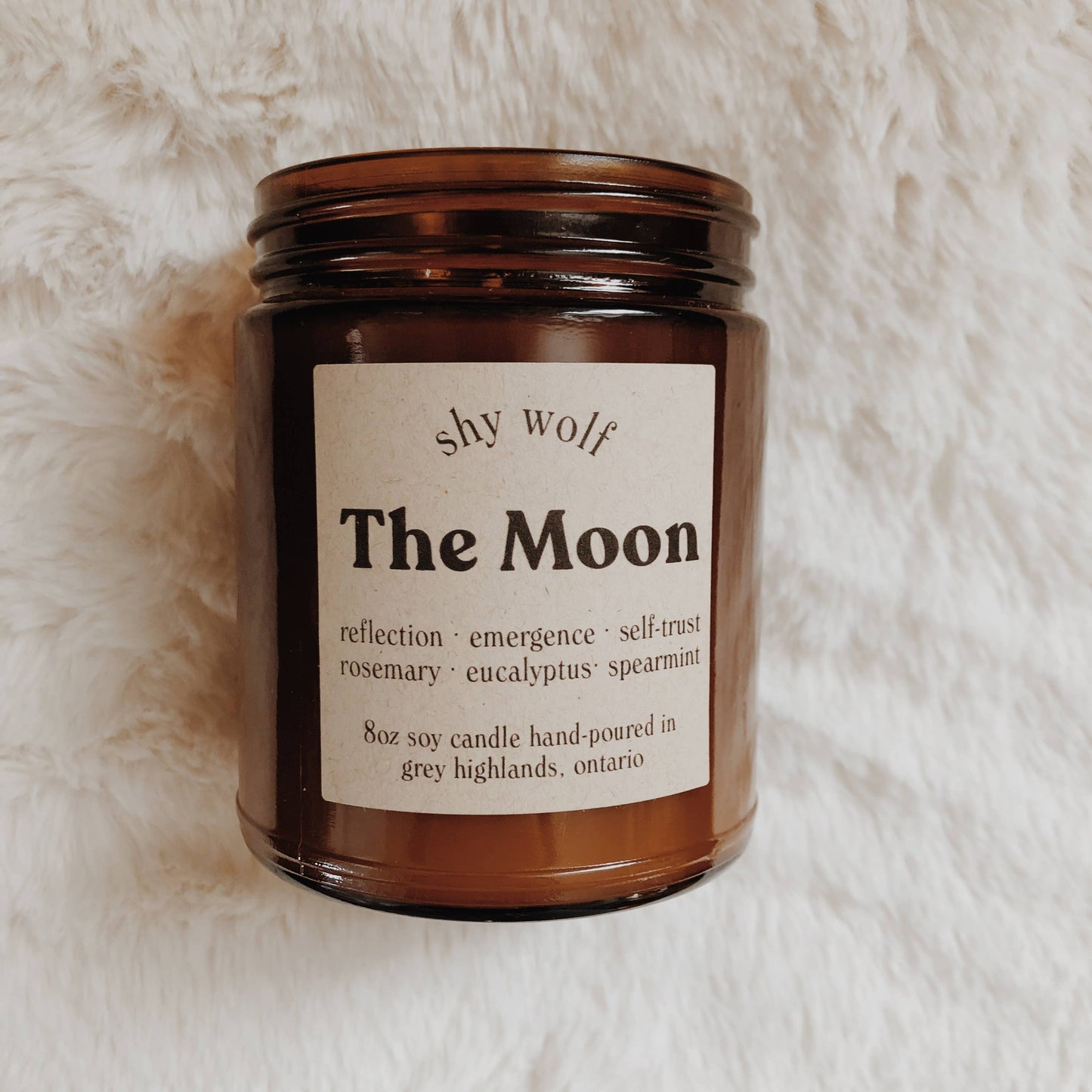 Tarot Card Candle - The Moon
