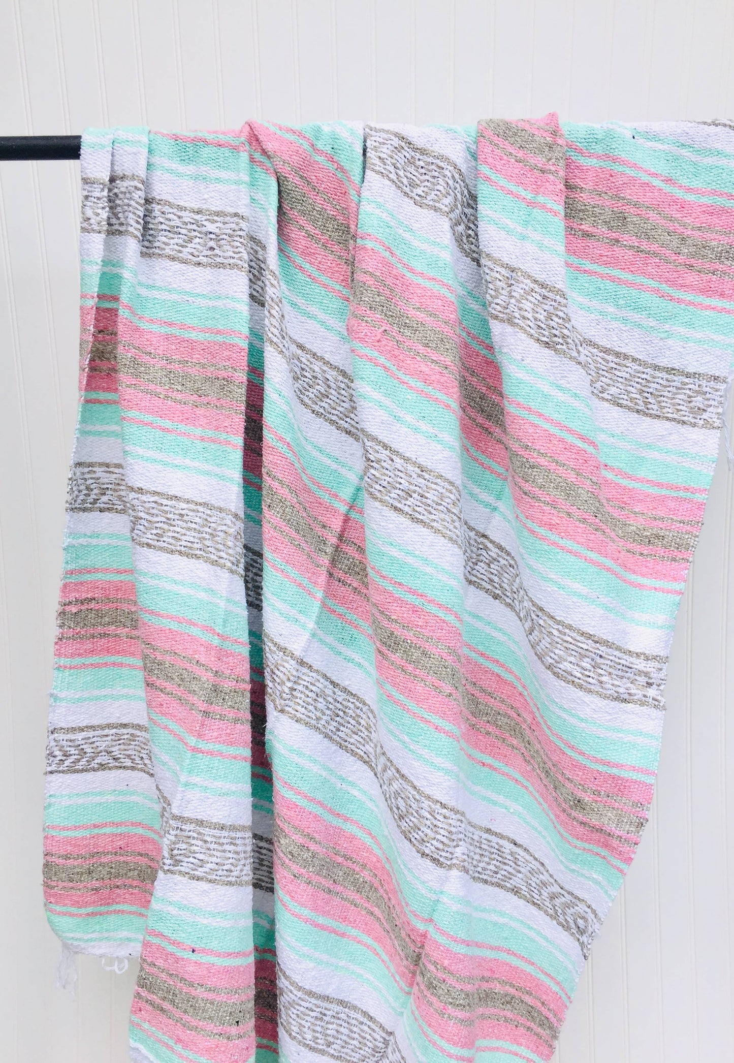 Cozy Rose Mexican Blanket