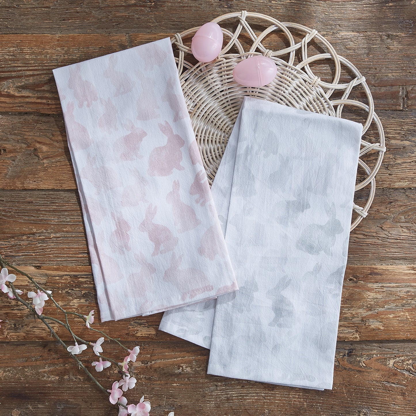 Bunnies 2 Dishtowel Set