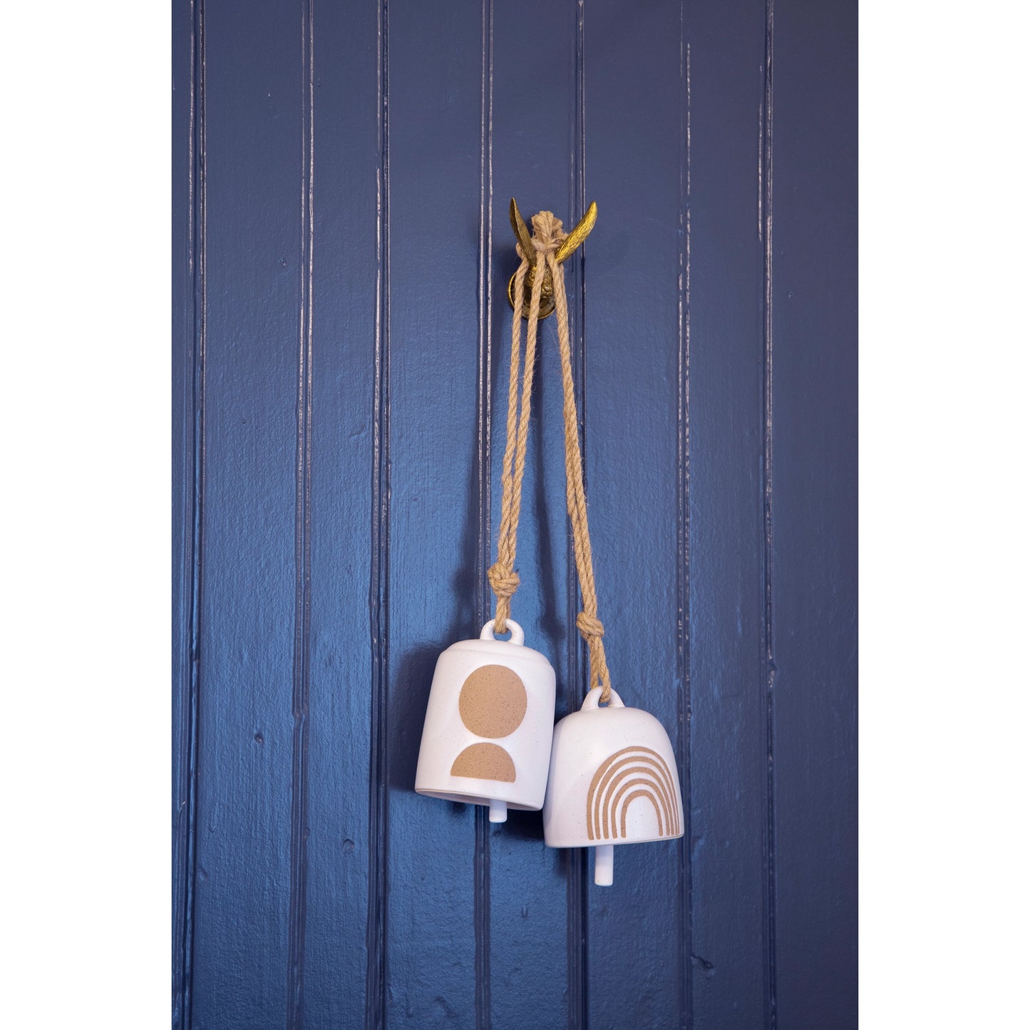 Ceramic Bell Circle Emboss