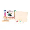 3D Puzzle with Paint Kit