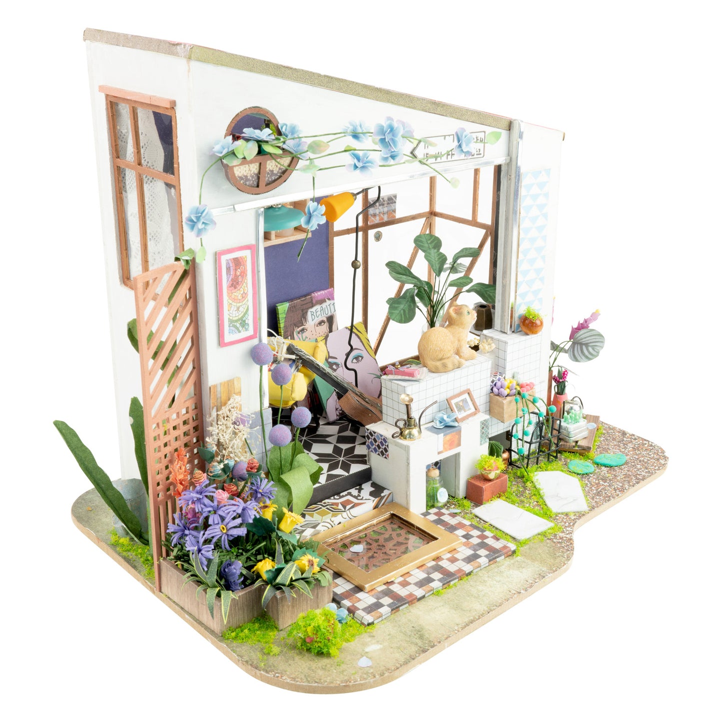 DIY Miniature House Kit: Lily's Porch