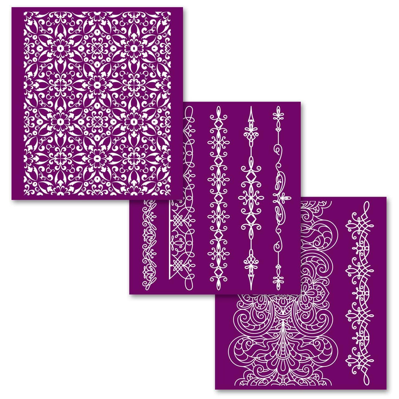 Delicate Lace - Silkscreen Stencil