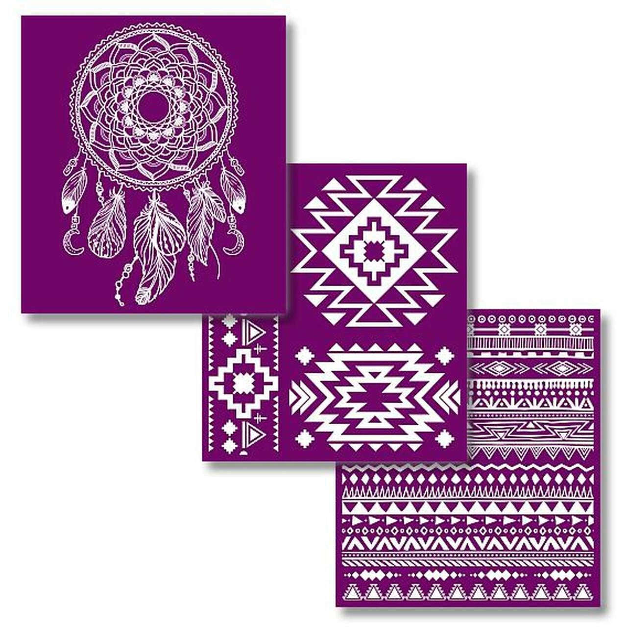 Western Boho - Silkscreen Stencil