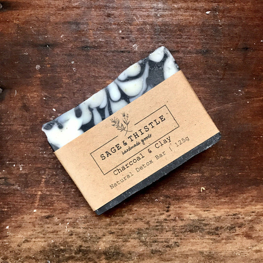 Charcoal & Clay Natural Detox Bar