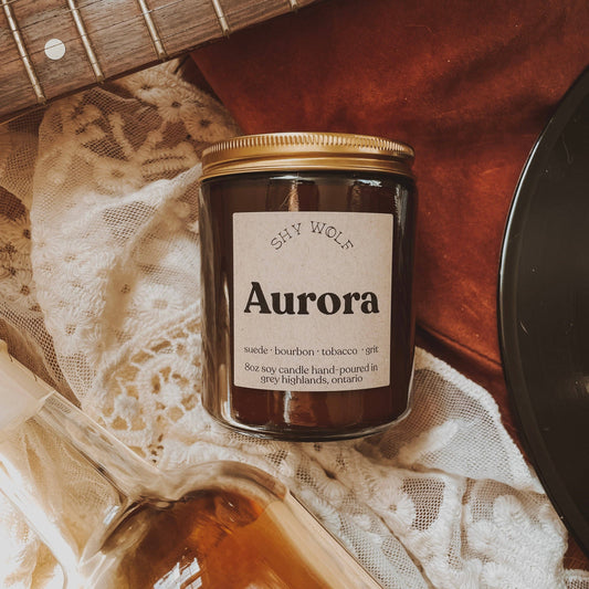 Daisy Jones and the Six Aurora Candle - Tobacco