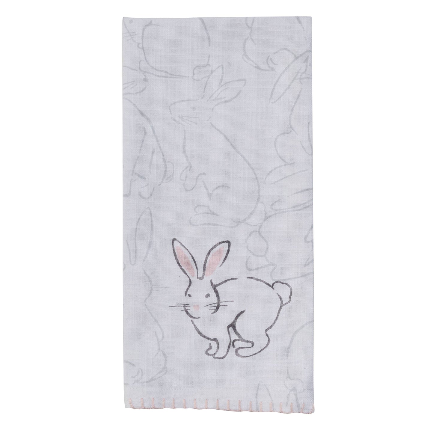 Bunnies Dishtowel