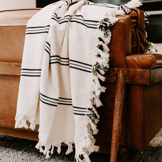 Taylor Turkish Cotton Throw Blanket