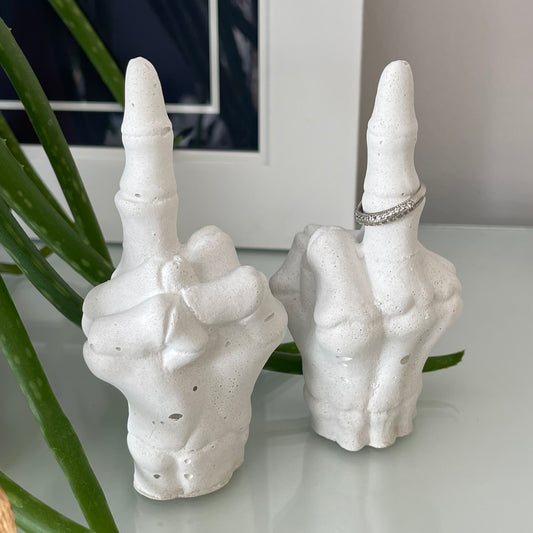 Skeleton Finger Ring Holder