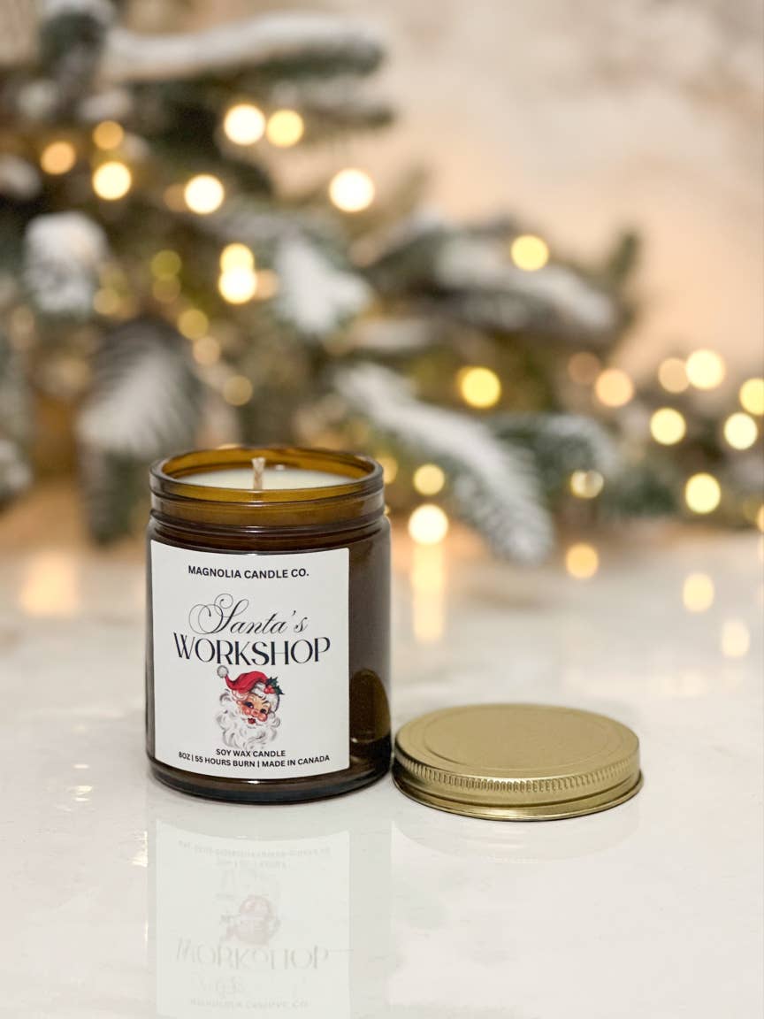 Santa's Workshop - Christmas | Holiday Candle 8oz