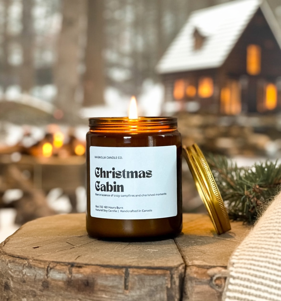 Christmas Cabin - Christmas | Holiday Candle 8oz