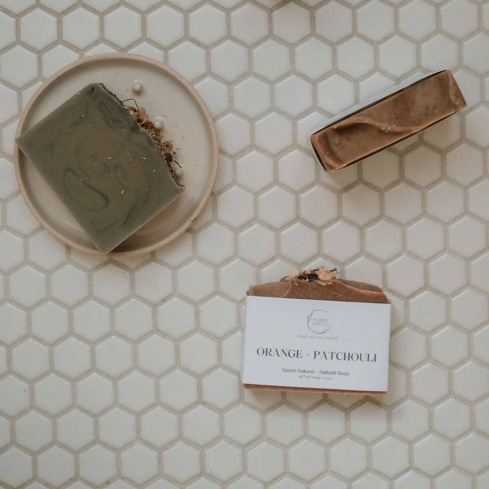 ORANGE & PATCHOULI | natural soap