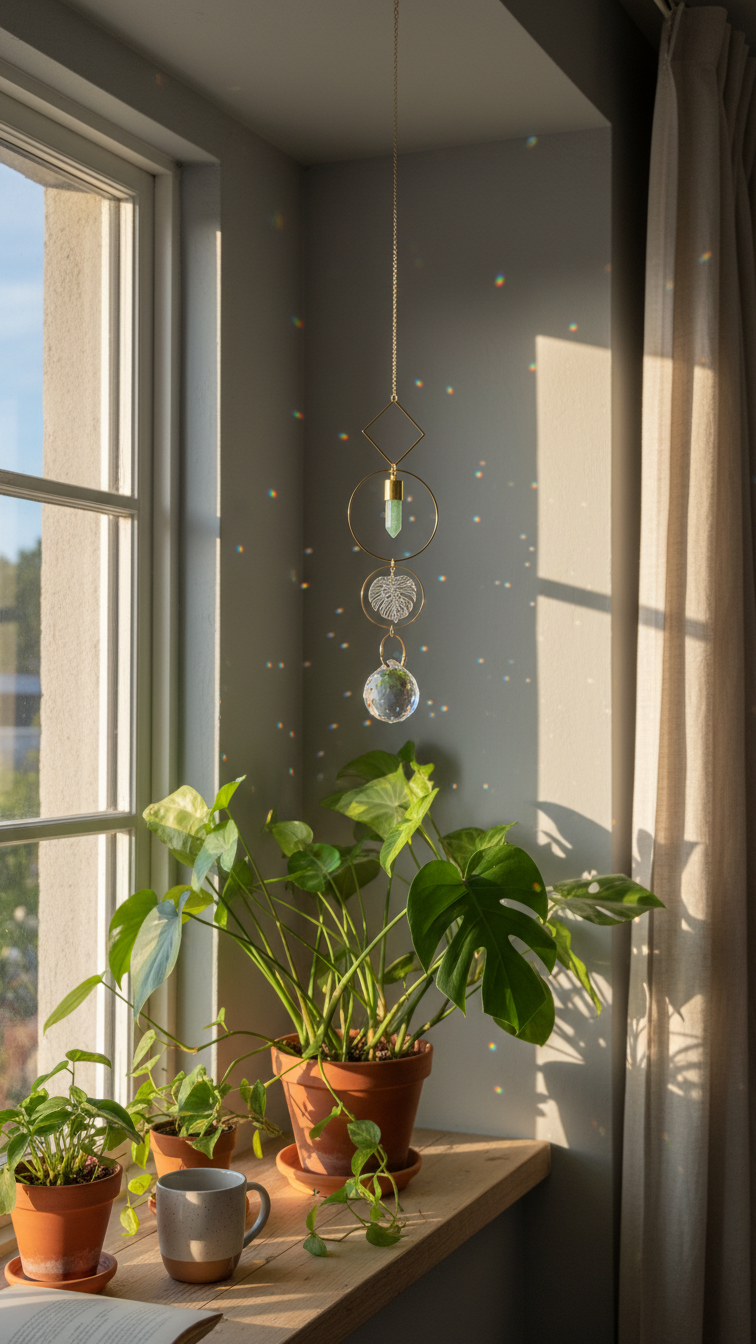 Monstera Suncatcher