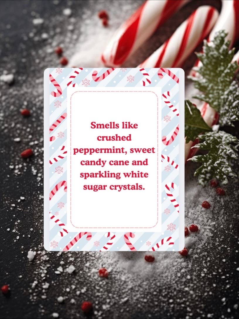 Crushed Candy Cane - Christmas | Holiday Candle 8oz