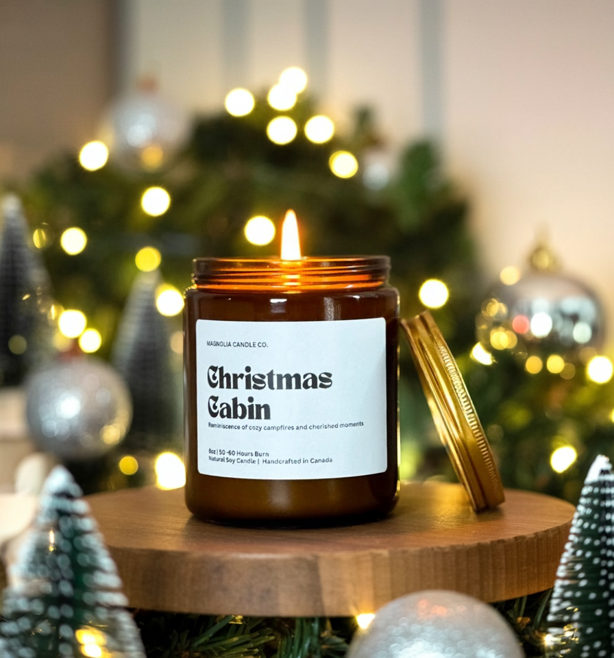 Christmas Cabin - Christmas | Holiday Candle 8oz