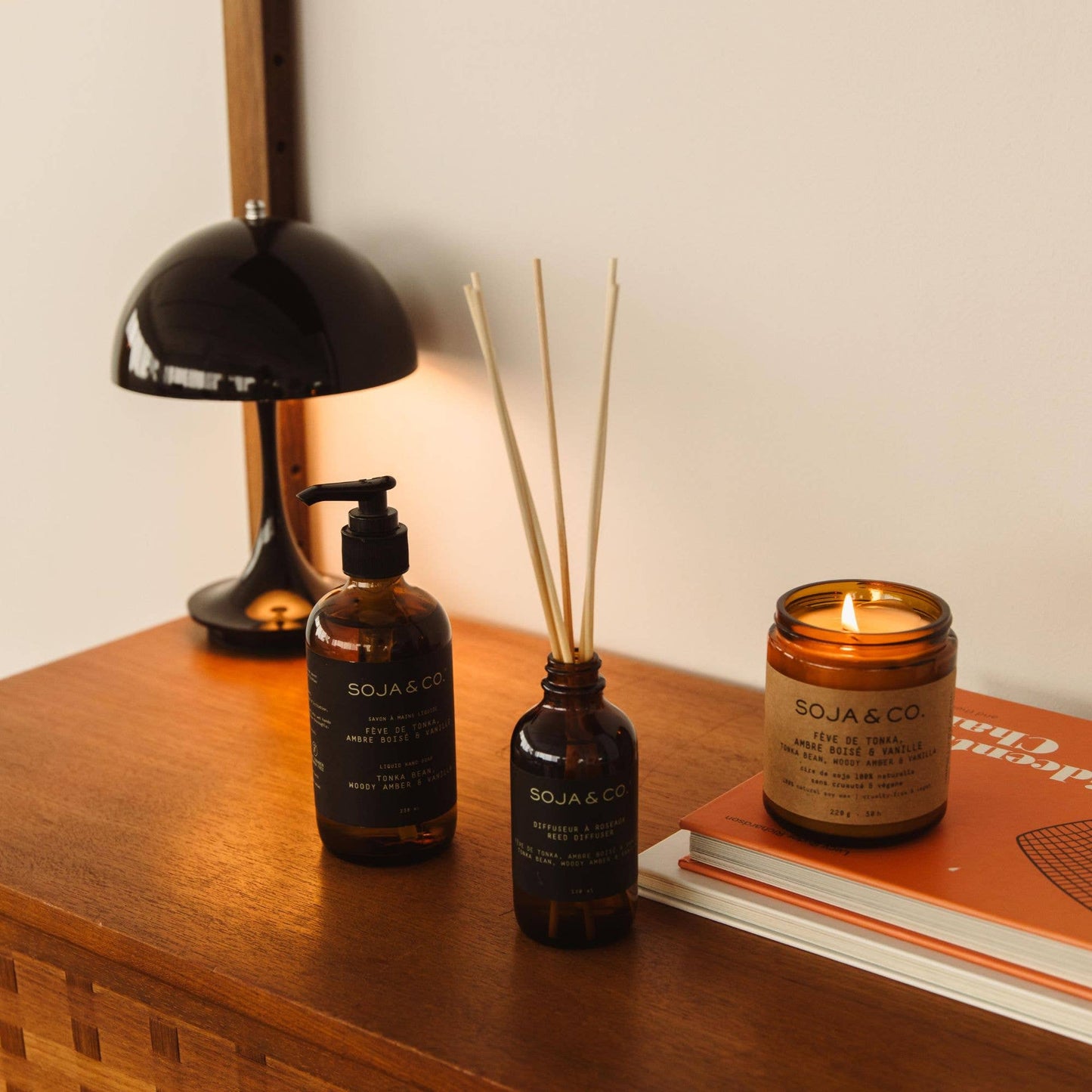 Reed Diffuser | Tonka Bean, Woody Amber & Vanilla