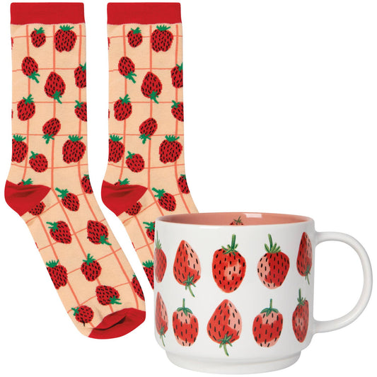 Jubilee Berry Sweet Mug and Socks Set