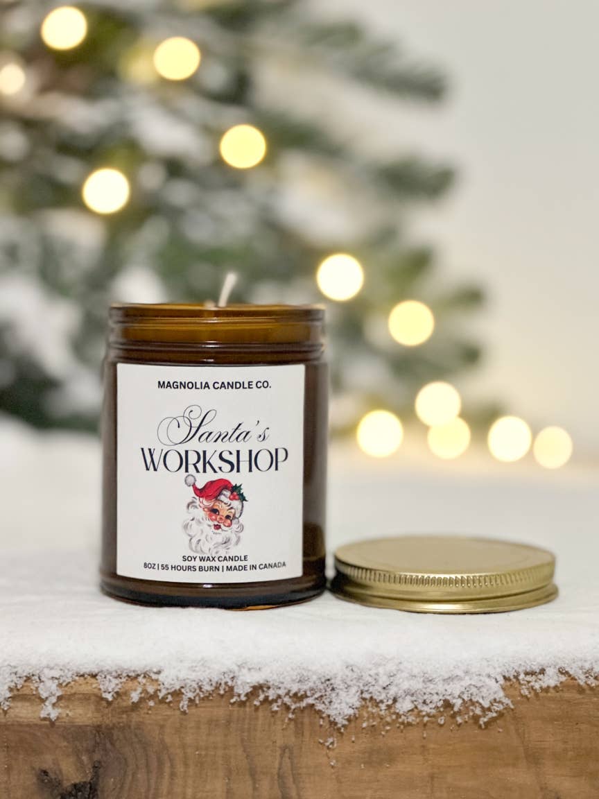 Santa's Workshop - Christmas | Holiday Candle 8oz