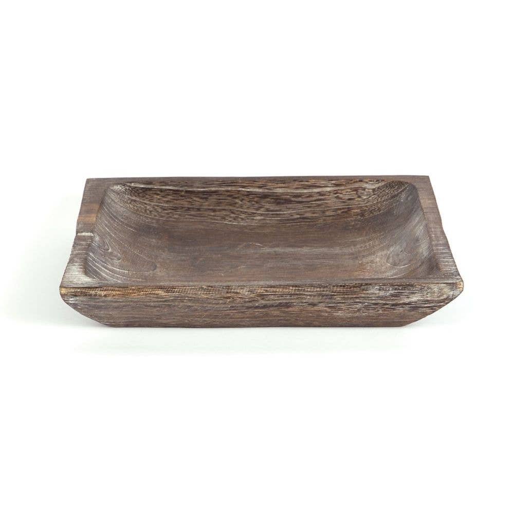 Square Wood Tray