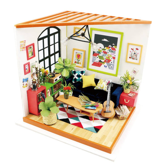 DIY Miniature House Kit: Locus' Sitting Room