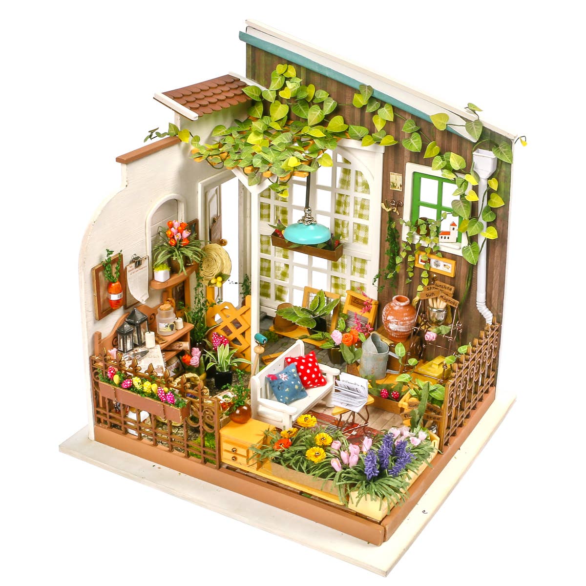 DIY Miniature House Kit: Miller's Garden