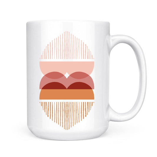 Boho Hearts Coffee Mug