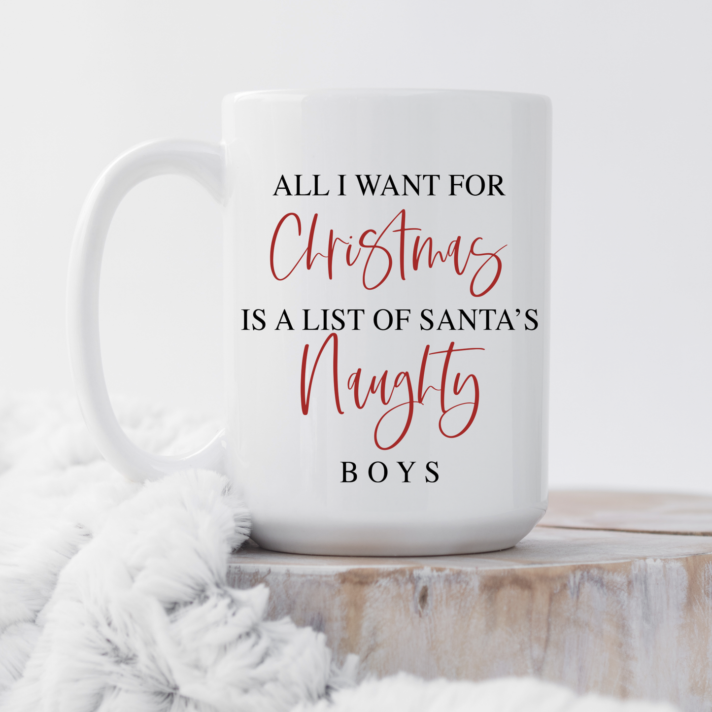 Naughty Boys List Mug