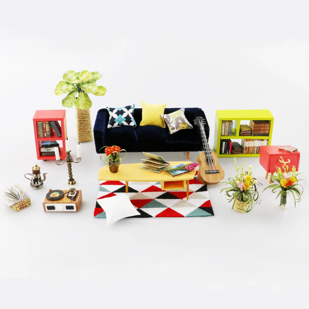 DIY Miniature House Kit: Locus' Sitting Room