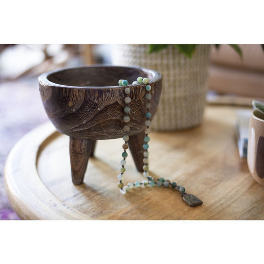 Round Wood Bowl