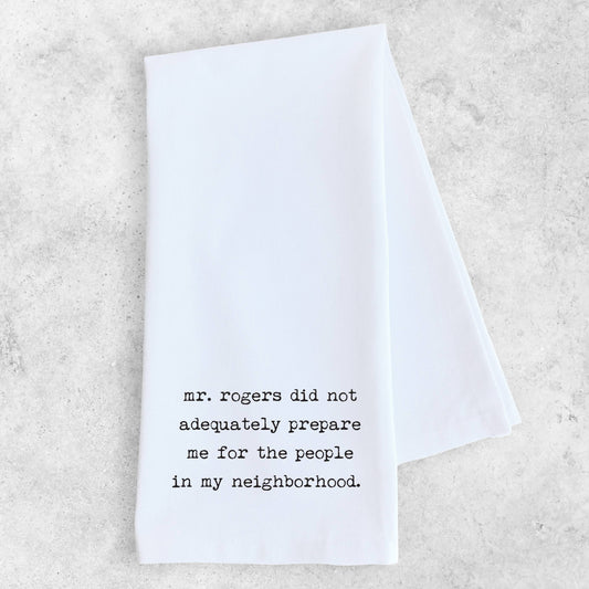 Mr. Rogers - Tea Towel
